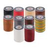 Waxed Polyester Sewing Thread Heavy Duty Embroidery Cord Multicolored Spool for DIY Leathercrafts Hand Sewing Accessories
