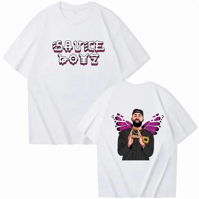 Pánské tričko Eladio Carrion World Tour Módní tričko Harajuku Grafické tričko Trička Topy Ženy Muži Tričko Camisetas Ropa Hombre