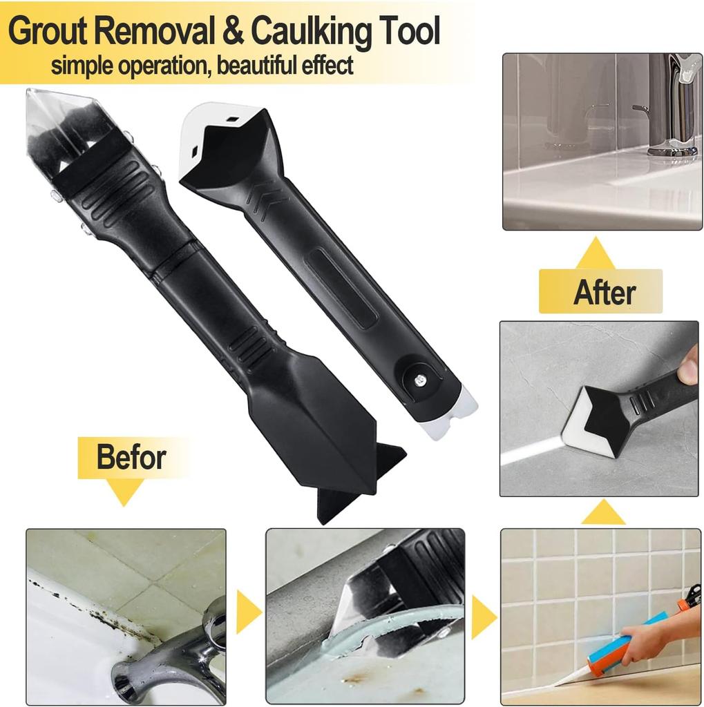 Home Decoration High Quality DIY Industrial Multifunction Glue Removal Caulking Tile Gap Cleaning Tools Sustainable OEM ODM
