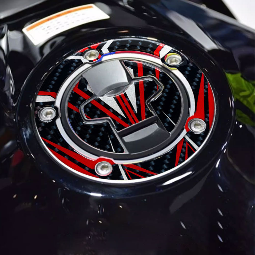 3D Samolepka na víčko palivové nádrže motocyklu z uhlíkových vláken Samolepka na podložku nádrže Samolepka na podložku nádrže Ochranná samolepka pro Honda Suzuki Kawasaki Yamaha