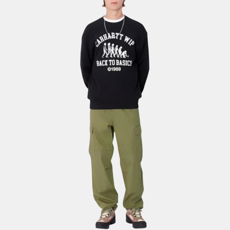 Carhartt WIP Regular Low Waist Zipper Fly Work Pants Men Pants I032467-2BQ-02