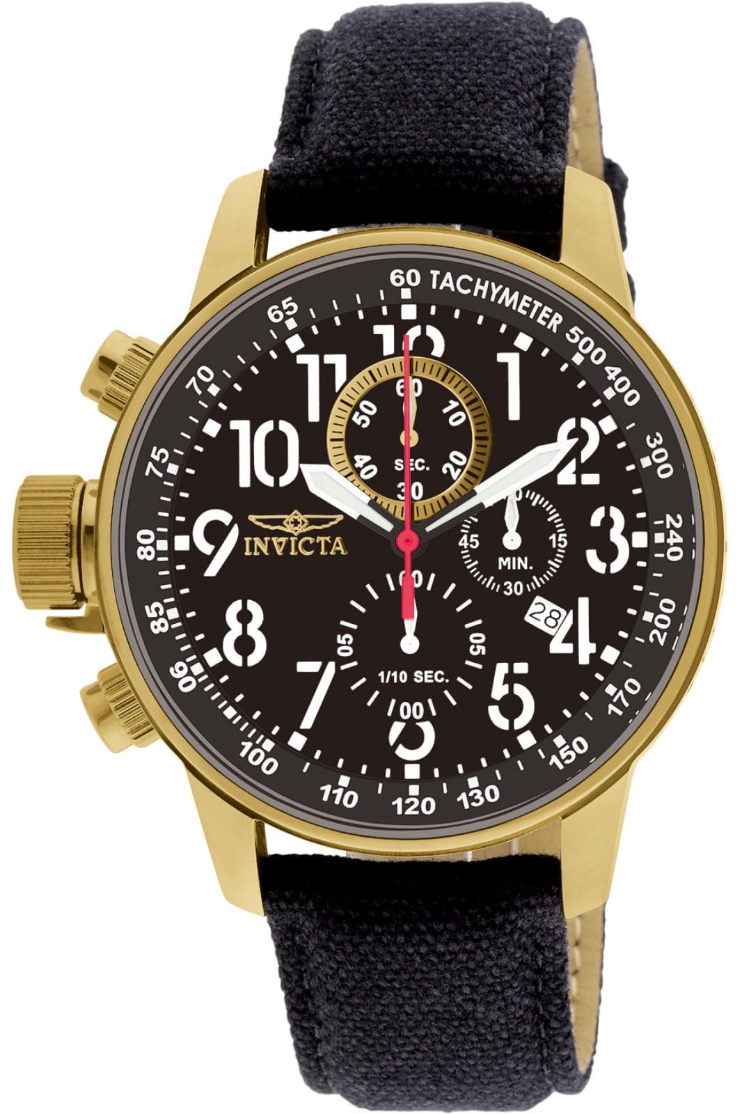 

Мужские часы Invicta 1515, Официально импортированные, Ремешок, Черный