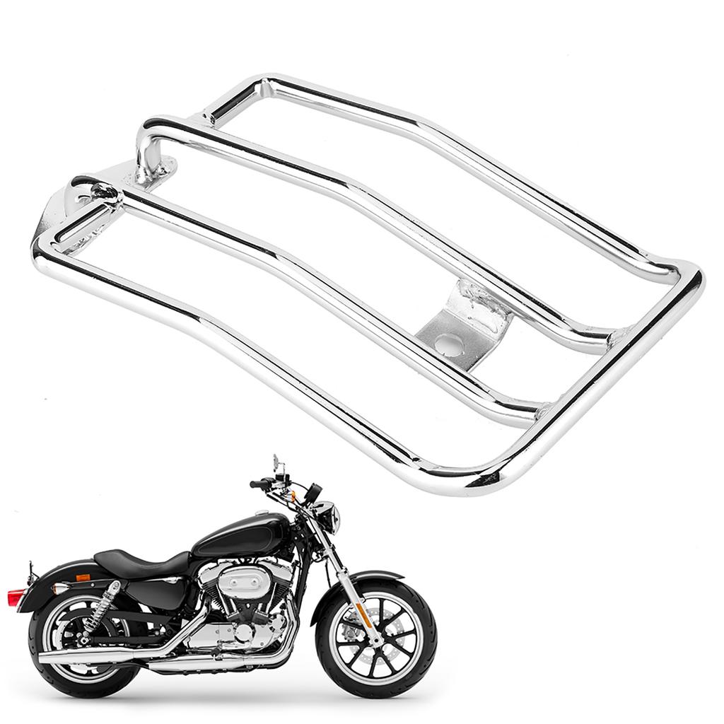 Motorcycle Fender Luggage Rack Backrest Support Frame Fit for Nightster Roadster XL883 XL1200