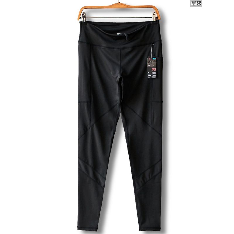 

Yjk275 High-Elasticity Sports Pants Yoga Black Size M(Suggested 65.00 kg-75.00 kg)