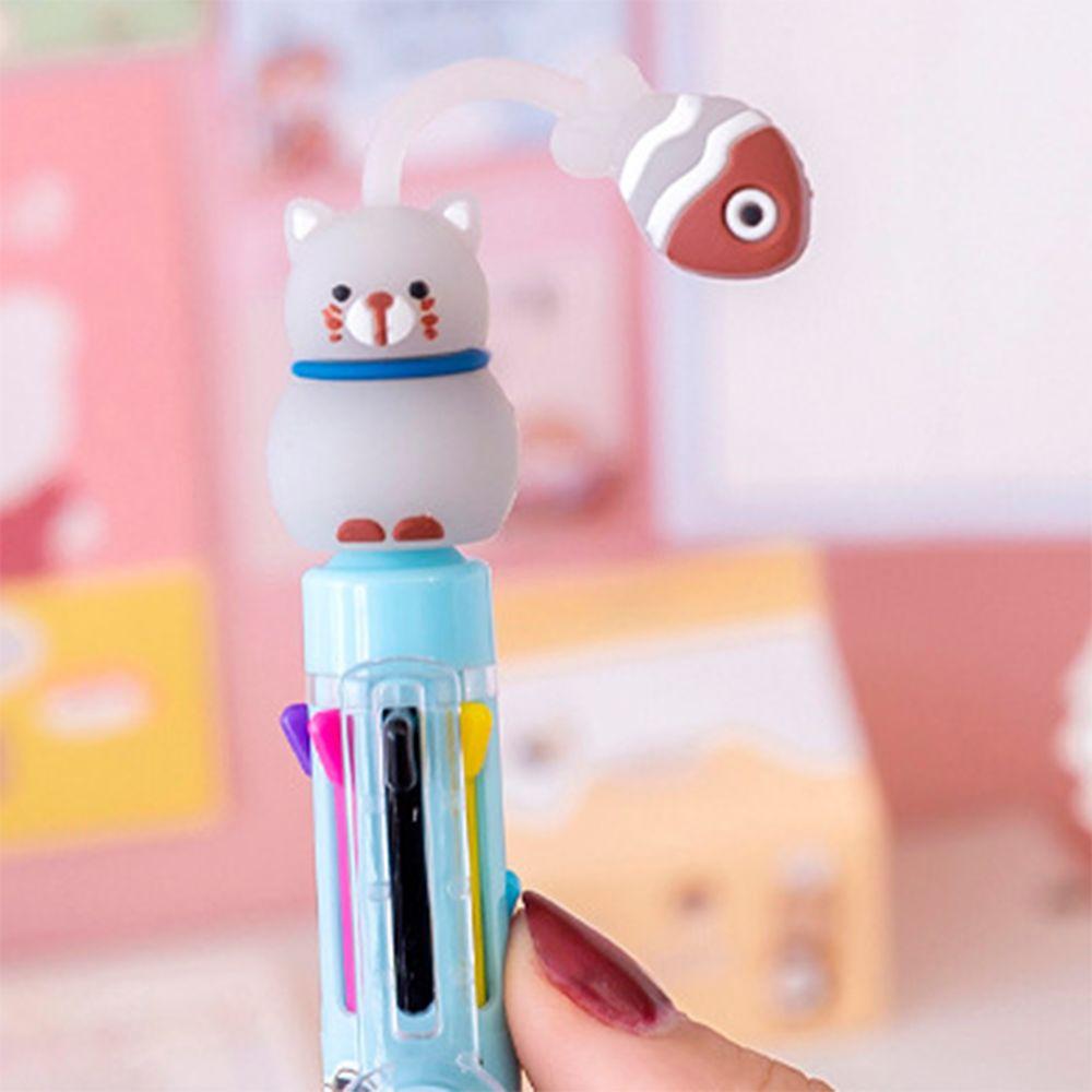 Cartoon Animal Pendant Ballpoint Pen Creative Graffiti Pen  Student Gift Prizes