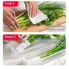 1/2/3pcs Refrigerator Fresh-keeping Storage Box Fresh-keeping Artifact Food Preservation Boxes Transparent Sealed Storage Box