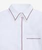 Tombeulaun Classic Long Sleeve Crop Shirt - White / Fll196Gf0313100