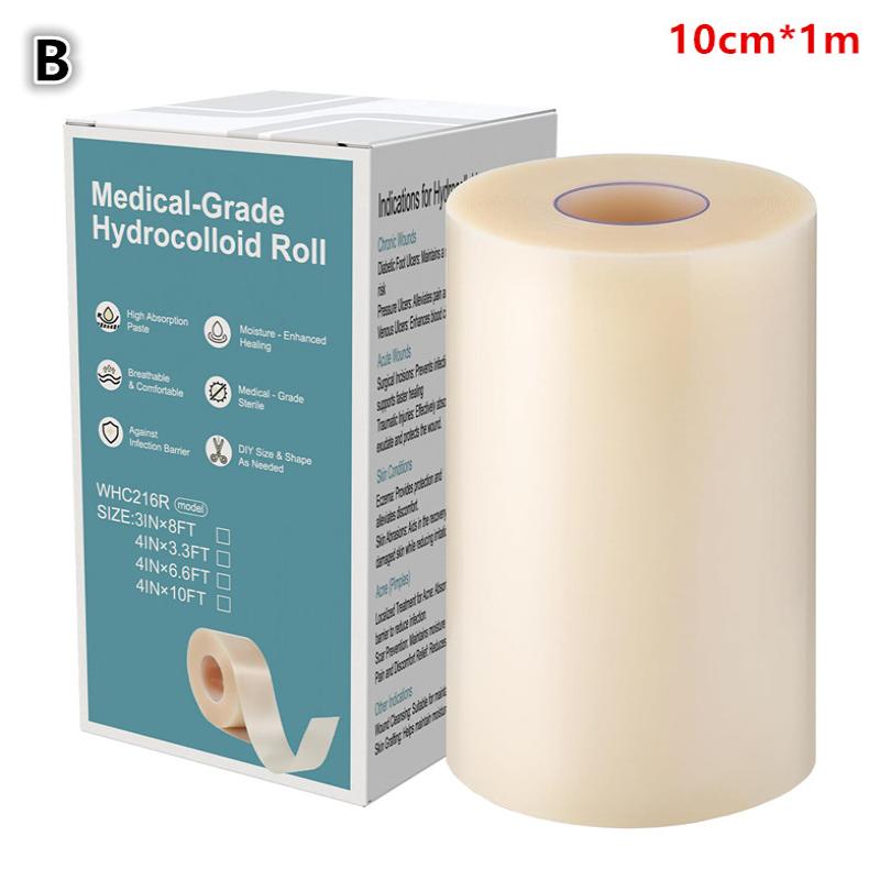 Hydrokolloid-Rolle zur Wundversorgung Hydrokolloid-Pflasterverbände mit selbstklebenden Dekubitusverbänden Hochabsorbierend für Verbrennungen