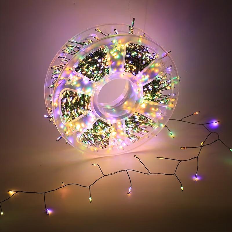 OEING Color-Changing Firecracker LED String Lights