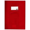 PROTEGE CAHIER PVC 19/100 24X32 ROUGE