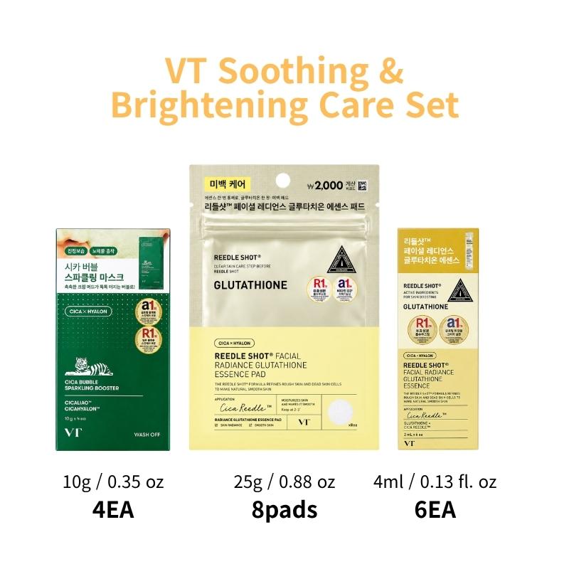VT COSMETICS Soothing & Brightening Care Set