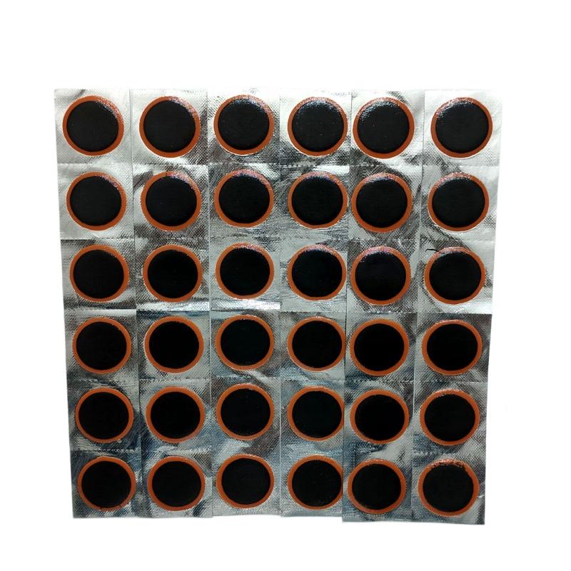 Easy To Use Bicycle Inner Tube Repair Kit 24/48/56Pcs Vulcanizing Patches Glue for Outdoor Adventure Cycling