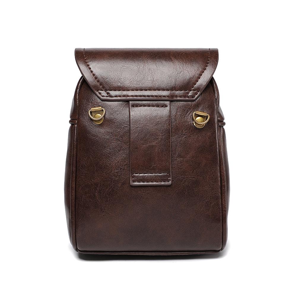 Zomer Nieuwe Persoonlijkheid Uil Telefoon Tas Steampunk Retro Cool Tandwiel Wiel MINI Portemonnee Premium PU Klinknagel Schouder Diagonaal Straddle Tas voor Mannen en Vrouwen