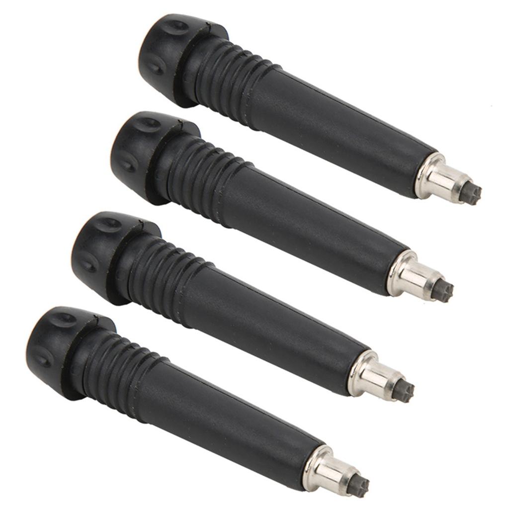 4 PCS Portable Replacement Rod Alpenstock Tip for Hiking Walking Treking
