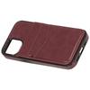 6.1in Phone Case Compatible for IPhone 13 PU Leather Wallet Phone Case with Magnetic Buckle Protective Case with Clip