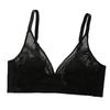 Female Thin Small Chest Bra Upper Support Gathering No Steel Ring Bra No Sponge Ultra-thin Bra Big Chest Small Chest