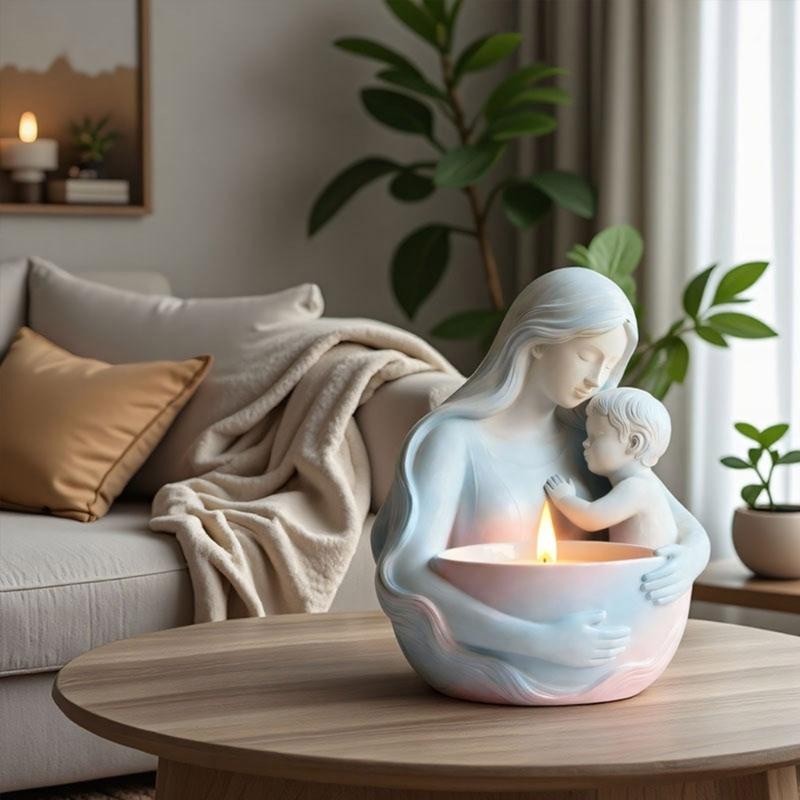 Reusable Silicone Mold Mother Child Planter Design Easy Releasing Moulds for Resin Art Concrete Crafting Projects