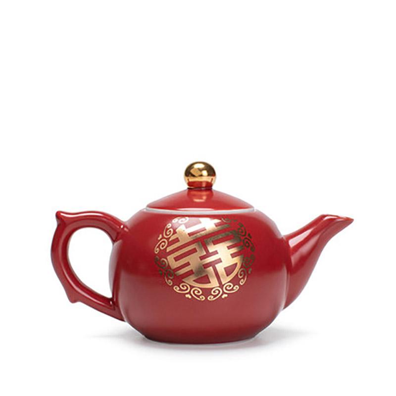 

Фарфоровый чайник с крышкой, керамический чайник, чайная посуда для чая, кофе, молока, для офиса, дома, для свадьбы, сувенир для молодоженов