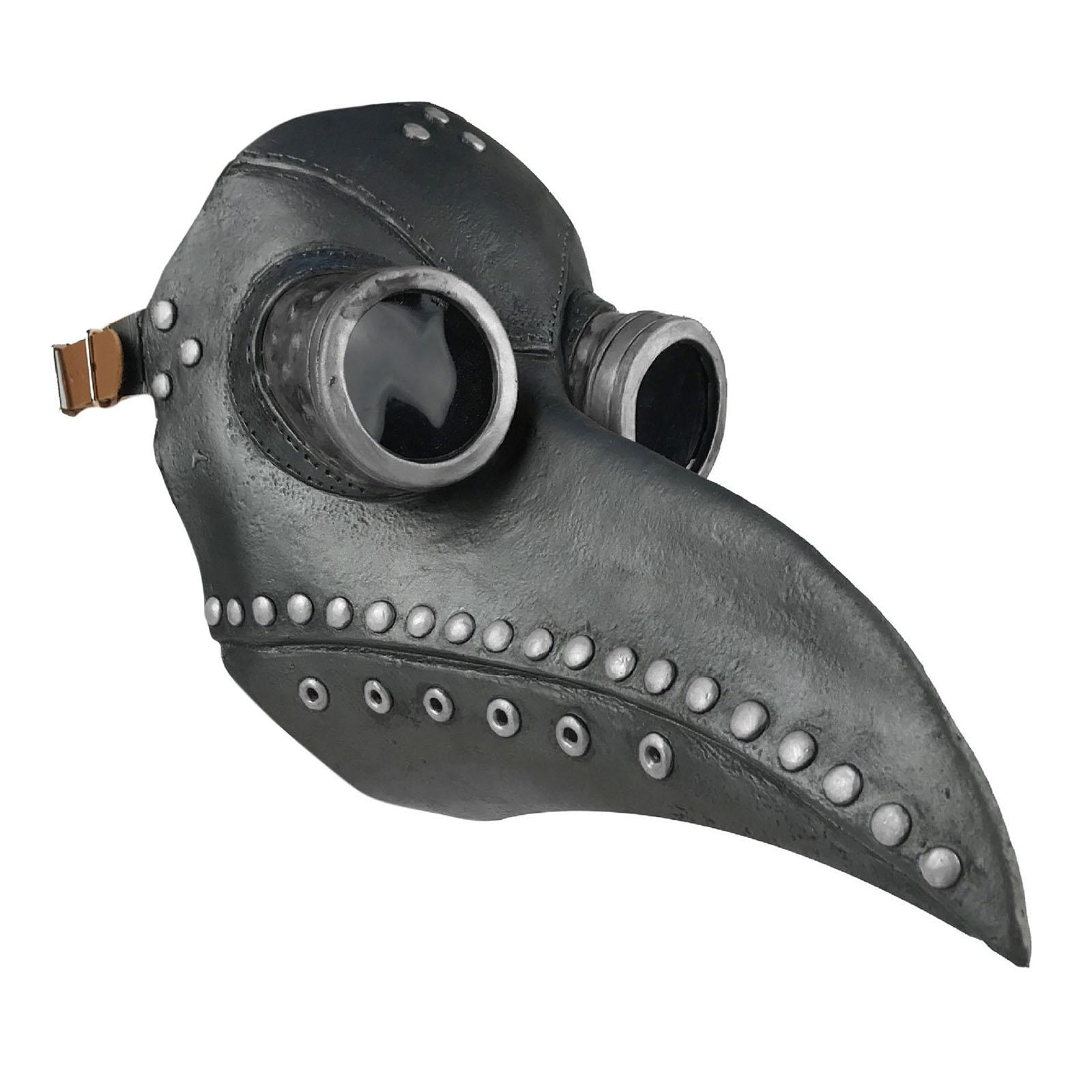 

Doctor Birds Mask-Latex Long Nose Beak Cosplay Steampunk Mask for Adults Children Halloween Event Cosplay Prop