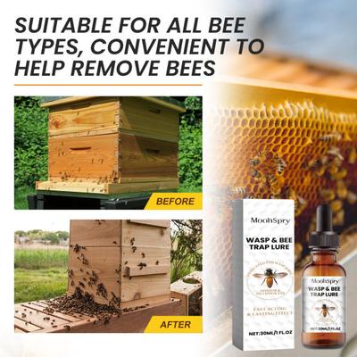 30ml Esca Naturale Attrattiva per Api Legnaio per Calabroni Vespe Api Giacca Gialla Insetti Esterno