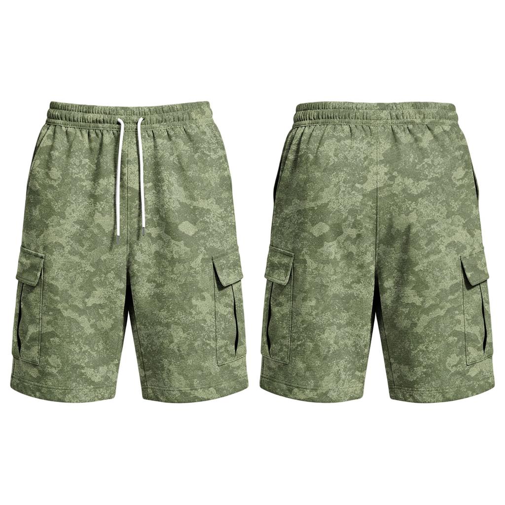Men's Cargo Shorts with Multiple Pockets Loose Fit Straight Leg Casual Outdoor Work Shorts