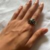 Used SILVER925 Cross Design Ring