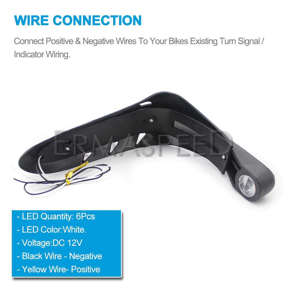 Apărători universale pentru mâini pentru motociclete de 22 mm cu indicatori de semnalizare LED pentru motocross Dirt Bike Protector pentru mâini pentru