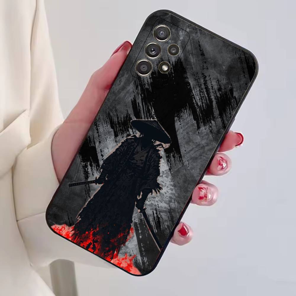 Personalized Japanese B-Bushido Phone Case For Samsung S25,S24,S21,S22,S23,S30,Ultra,S20,Plus,Fe,Soft Silicone Black Cover