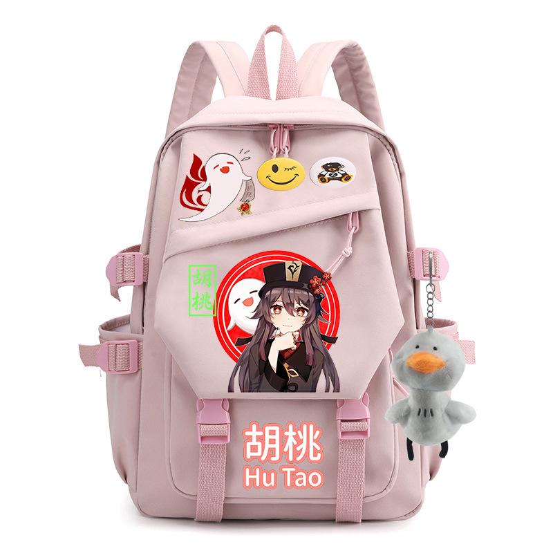 Design Student Large-capacity Backpack Girls Trendy Youth Travel Yuanshen Schoolbag