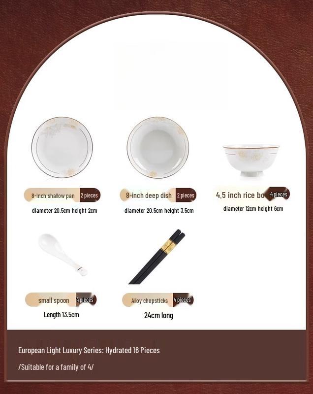 Morder Lanka Ceramic Wedding Dinnerware Set