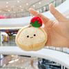 Cute Hamburgers French Fries Delicious Food Pendant Plush Stuffed Toy Doll Bag Pendant Keychain Jewelry Accessory Decoration