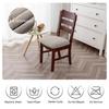Waterproof Chair Seat Covers Jacquard Seat Case Chair Slipcovers Seat Cushion Case Home Furniture Protector Removable Dust Cover