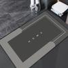 Soft Diatom Mud Absorbent Mat Bathroom Floor Mat Non-Slip Toilet Floor Mat Bathroom Toilet Carpet Entrance Door