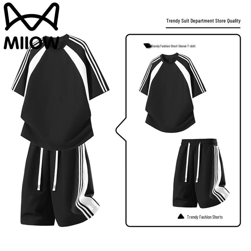 MiiOW Men s Summer Casual Short Set 4XL