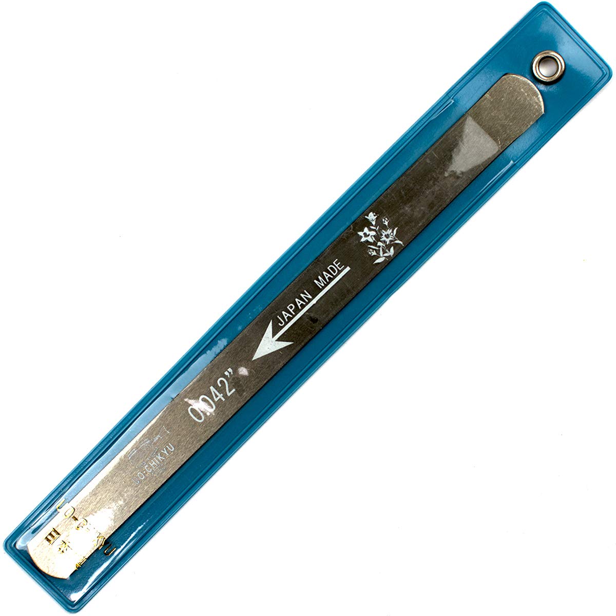 

Earth SUS Nut Nut Groove File in inch UO-CHIKYU (Fish Brand) File, [Made Japan] 0.042 (1.07 mm)