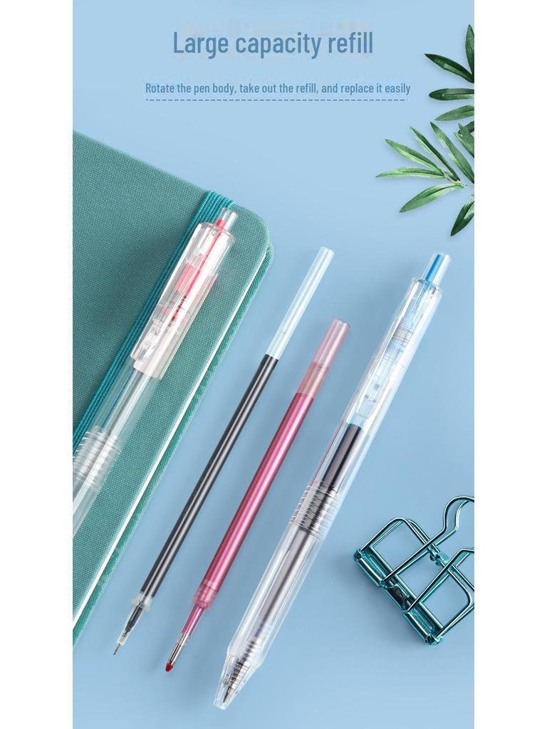 24/36-Color Neutral Pen Set - Versatile Water-Based Pens for Students & Note-Taking