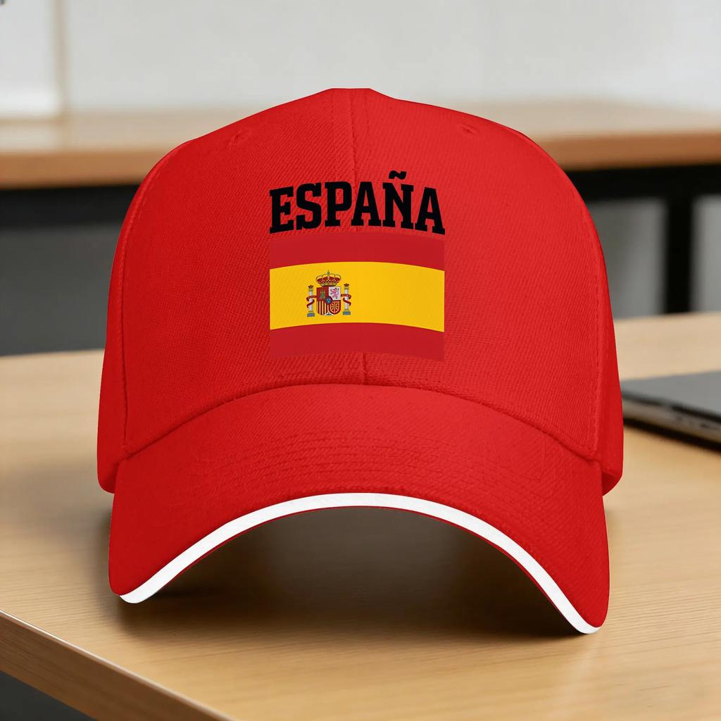 Spring Espaa  Baseball Cap  Outdoor Sport Casual Design Sun Hip Hop Hats Women Unisex Wholesale Baseball Caps