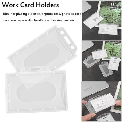 ID Business Case Office School Multi-use ID Card Pouch Work Card Holders Name Card Card Sleeve