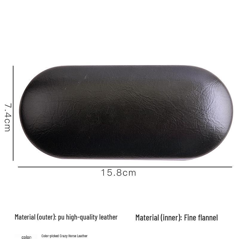 Dual-Use Eyeglass and Contact Lens Case with Mirror - Portable Multi-Layer Box