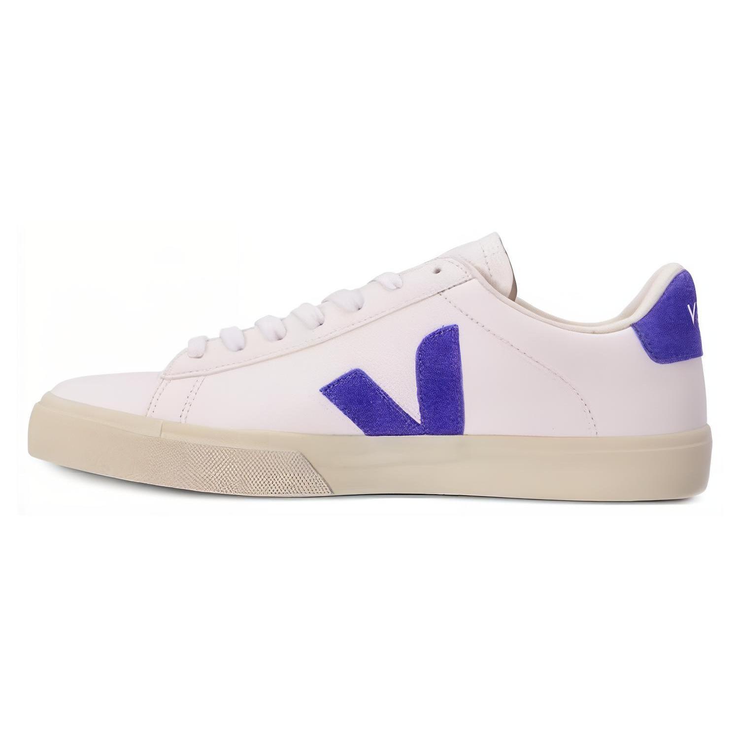 VEJA Campo Chromefree Leather White Cobalt Blue CP0503319 38
