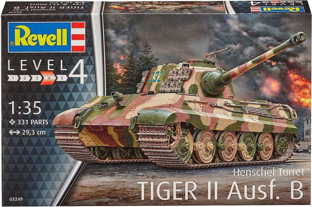 Revell 1/35 German Army King Tiger Henschel Turret Plastic Model 03249