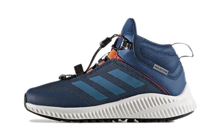 

Adidas Fortatrail Mid Fabric Mid top Kids Running Shoes Blue Teenagers BY3043 38