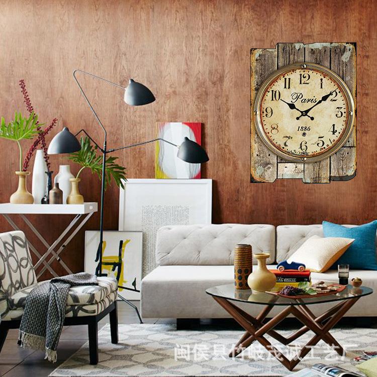 

декоративные настенные часы настенные ретро часы личность наклейка на стену часы креативные ретро