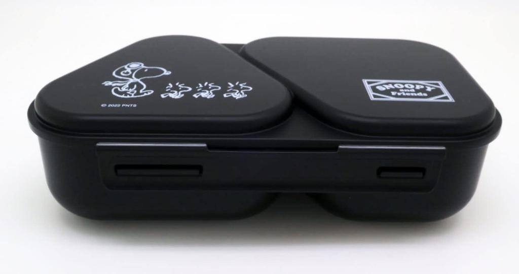 OSK Bento Box Snoopy Lunch Box Set of 2 Onigiri Lunch Safe with Lid Onigiri Case That Can Be Used To Make Onigiri Without Squeezing and Also Holds