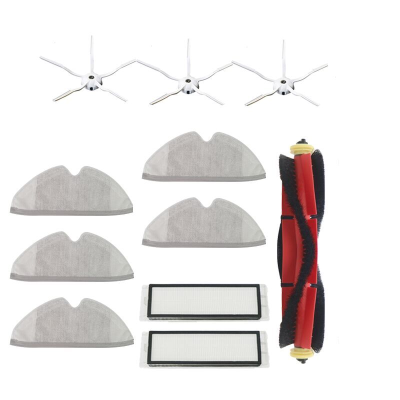 All Accessories for Xiaomi Roborock S5 S6 Max Pure S60 S65 E25 E4 Robot Vacuum Cleaners (central Side Brush Hepa Filter Mop)