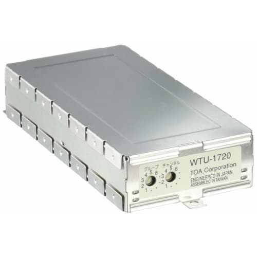 TOA Wireless Tuner Unit (for adding channels) WTU-1720