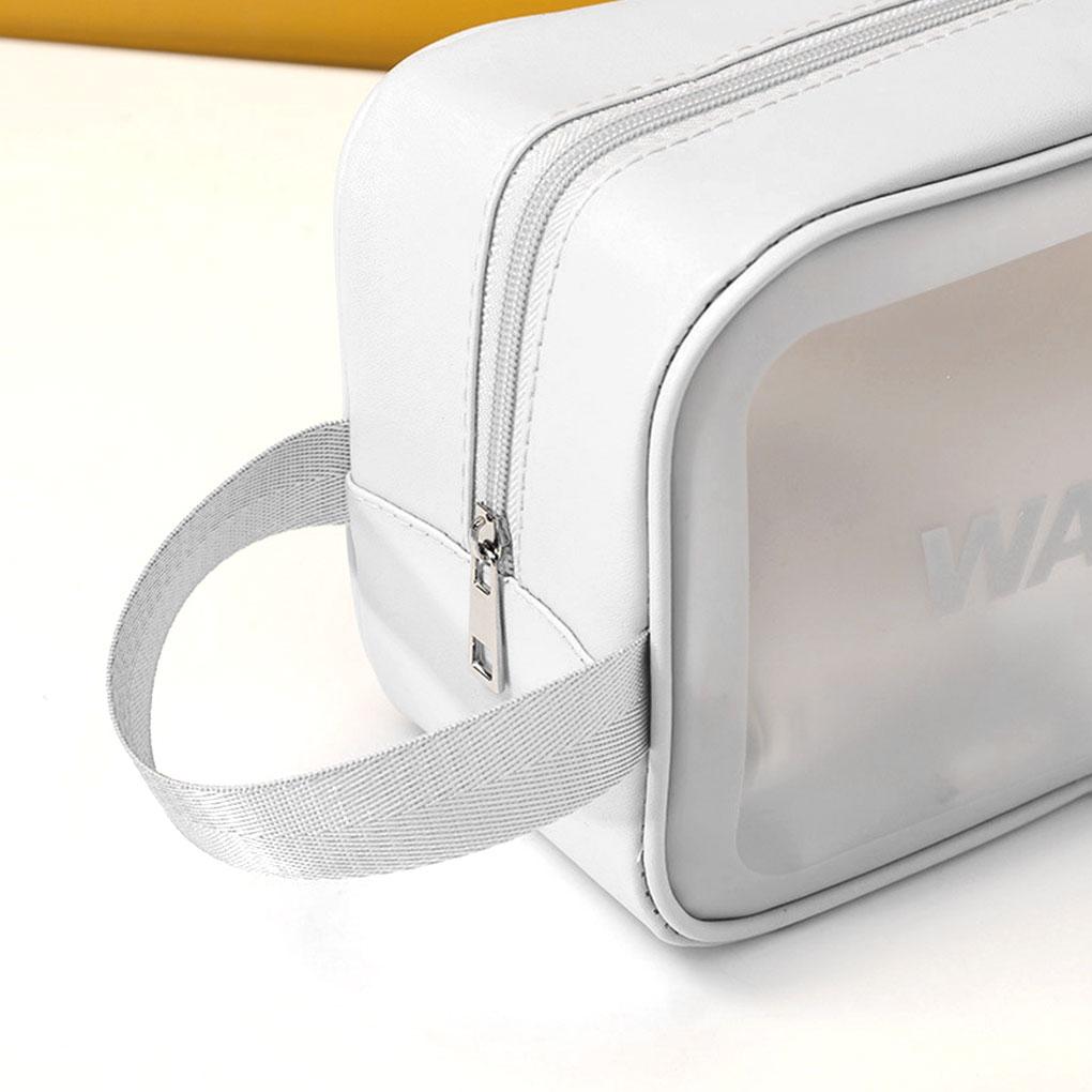 Women Travel Storage Bag Toiletry Organize Waterproof PVC Cosmetic Bag