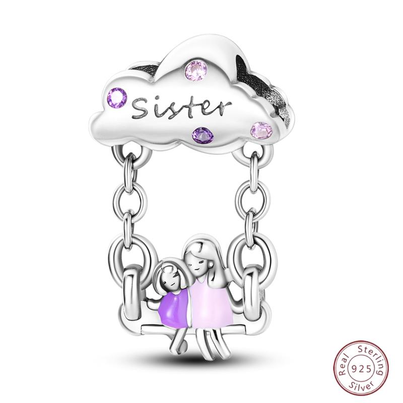 Copper Beaded Pendant Shiny Zirconia Cute Bow Original 3Mm Bracelet Women Fine Jewelry