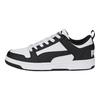 Puma Zapatillas Rebound Layup de Caña Baja Blanco y Negro Zapatillas Juveniles para Niños 370490-16