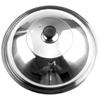Stainless Steel Pot Cover Visible Wok Lids Round Cooking Pot Lid  Household